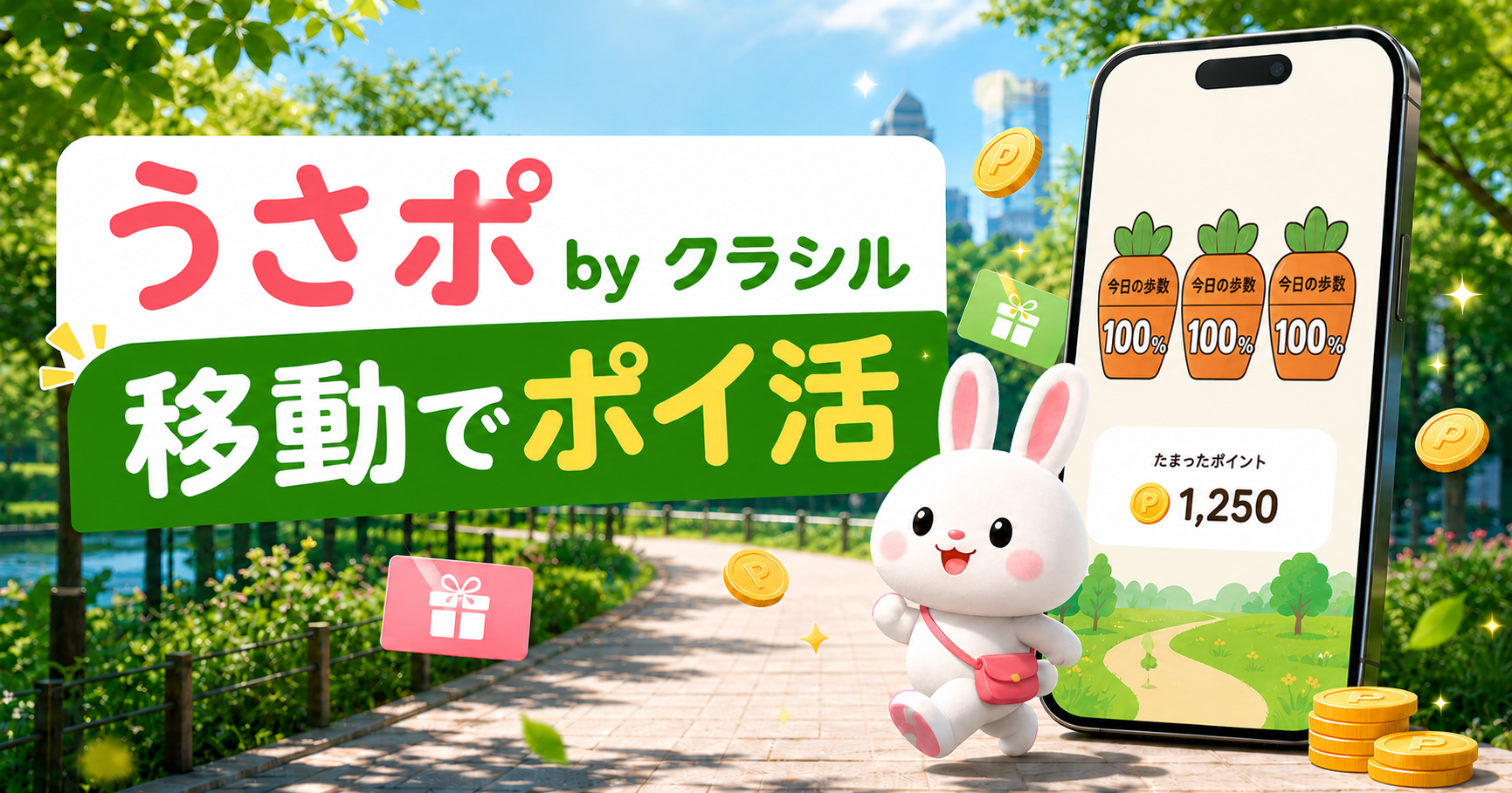 うさポ とは?レシチャレとコイン・チケットを共有!?ログイン時の注意点を解説